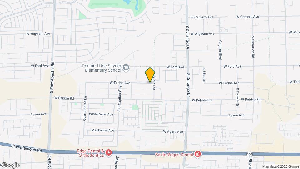 8825 W Torino Ave Map and Location Details