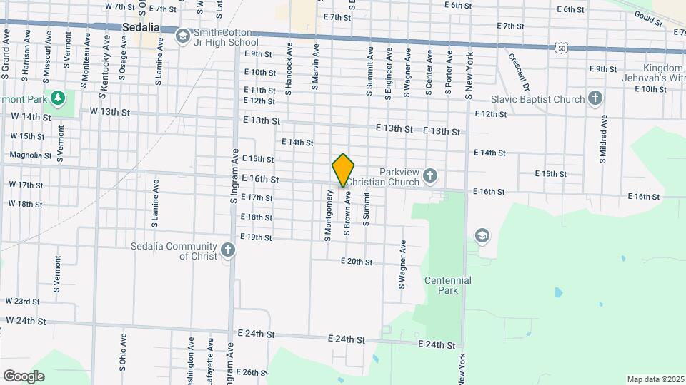 1602 S Brown-Unit -1602 Map and Location Details