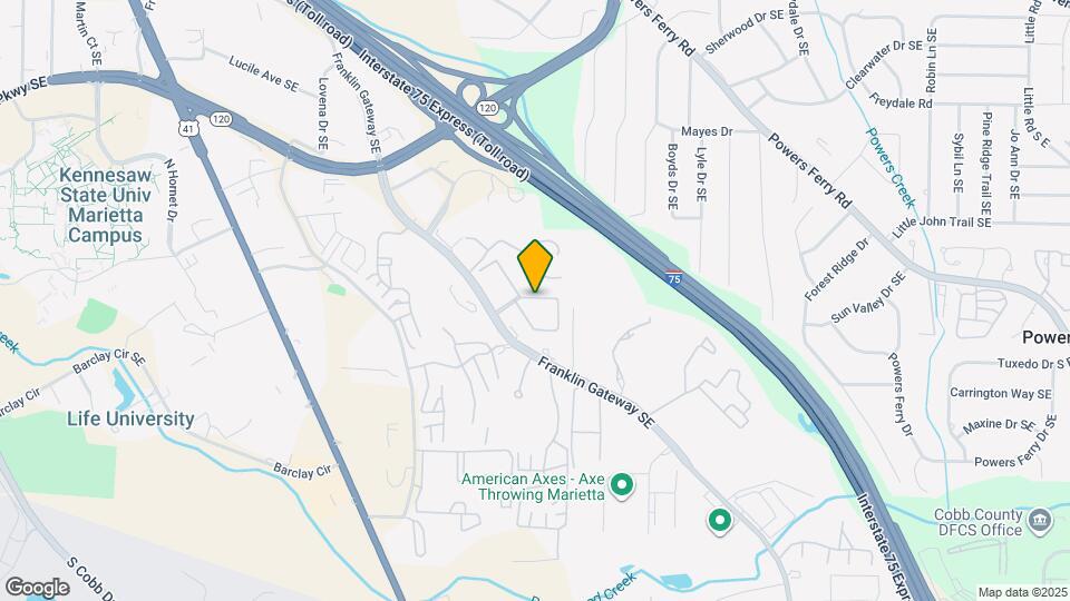 707 Franklin Gateway SE Map and Location Details