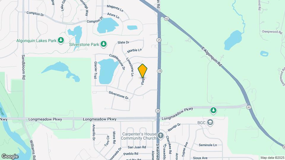 2243 Flagstone Ln Map and Location Details