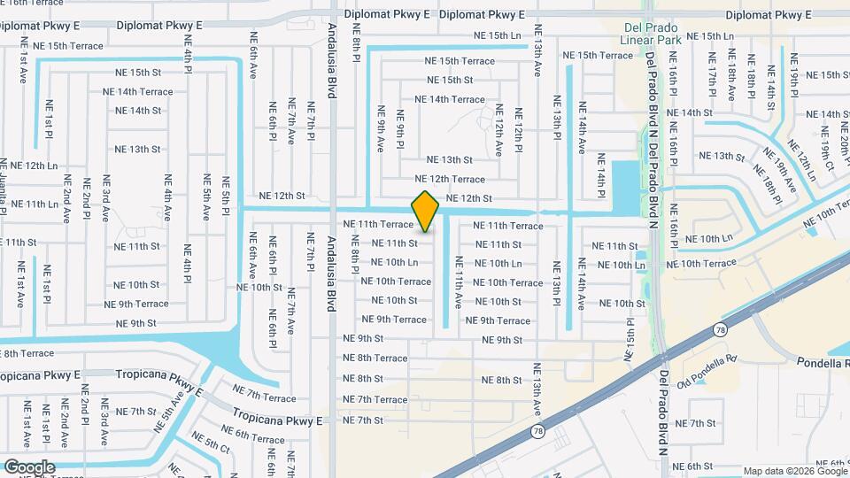 1009 NE 11th St Map and Location Details