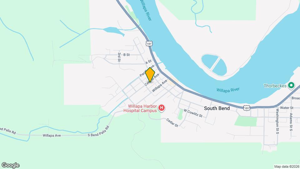 208 Central Ave Map and Location Details