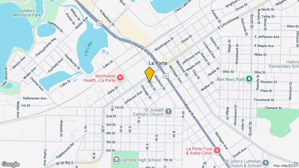 710 Perry St Map and Location Details