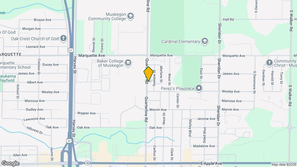 556 Quarterline Rd Map and Location Details