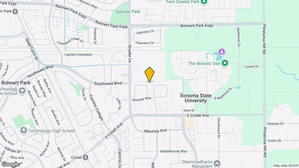 7309 Roxanne Ln Map and Location Details