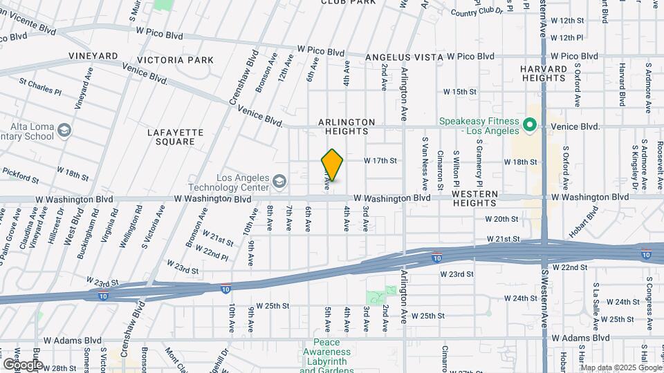 1744 5th Ave Mapa y Detalles de la Ubicación