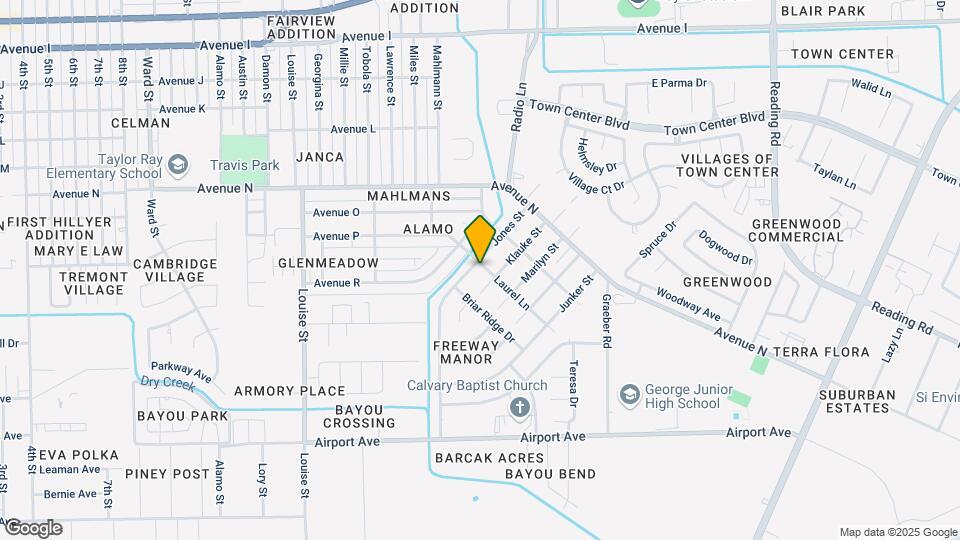 1803 Jones St Map and Location Details