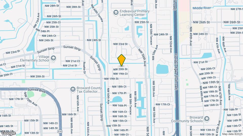 2001 NW 59th Ave Map and Location Details
