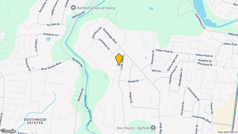 2524 Lone Oak Dr Map and Location Details