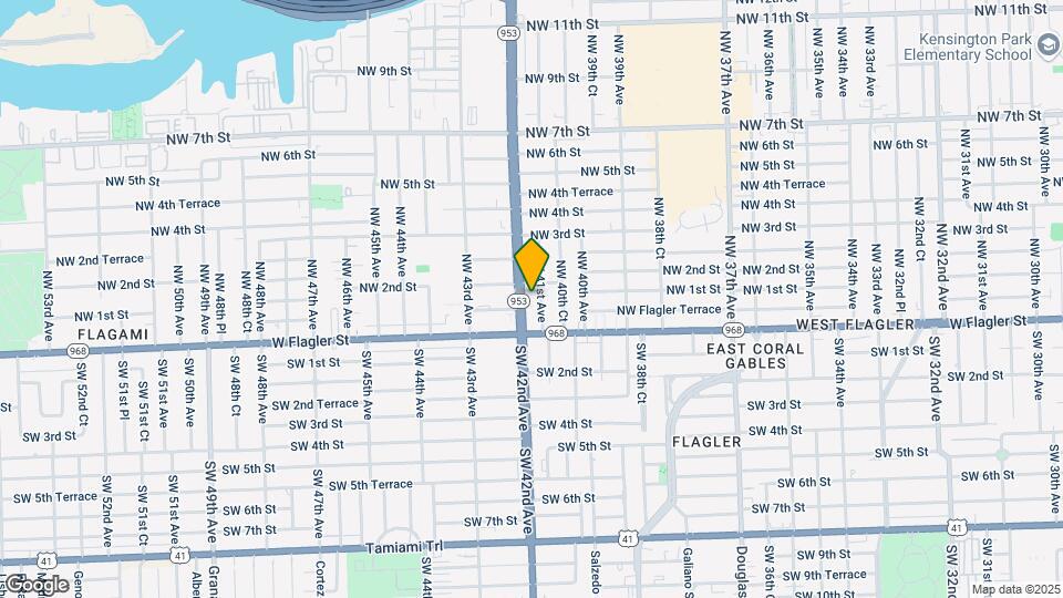 117 NW 42nd Ave Map and Location Details