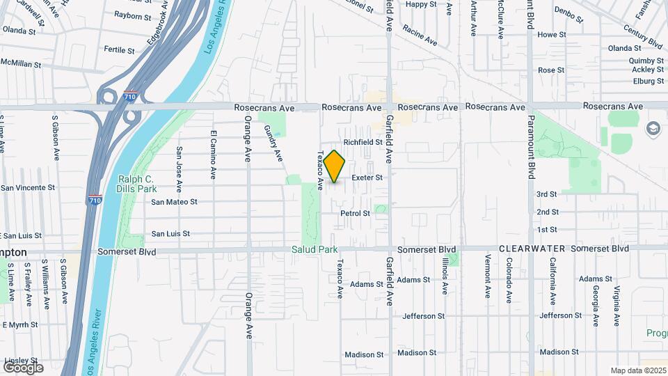 7222 Exeter St Map and Location Details