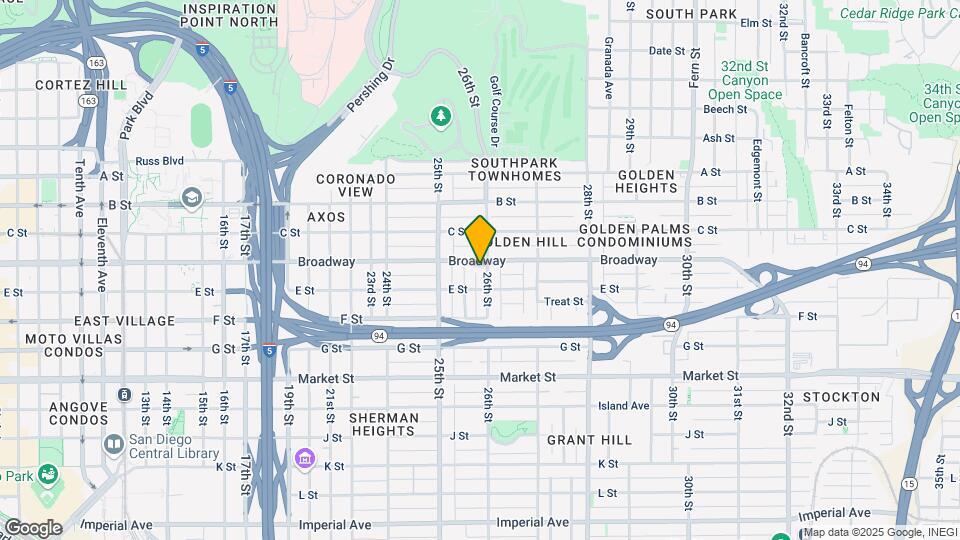 2579-2587 Broadway Map and Location Details
