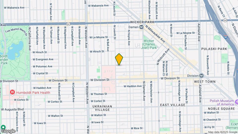 2147 W Potomac Ave Map and Location Details
