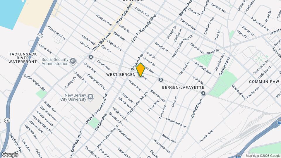 108 Kearney Ave Map and Location Details