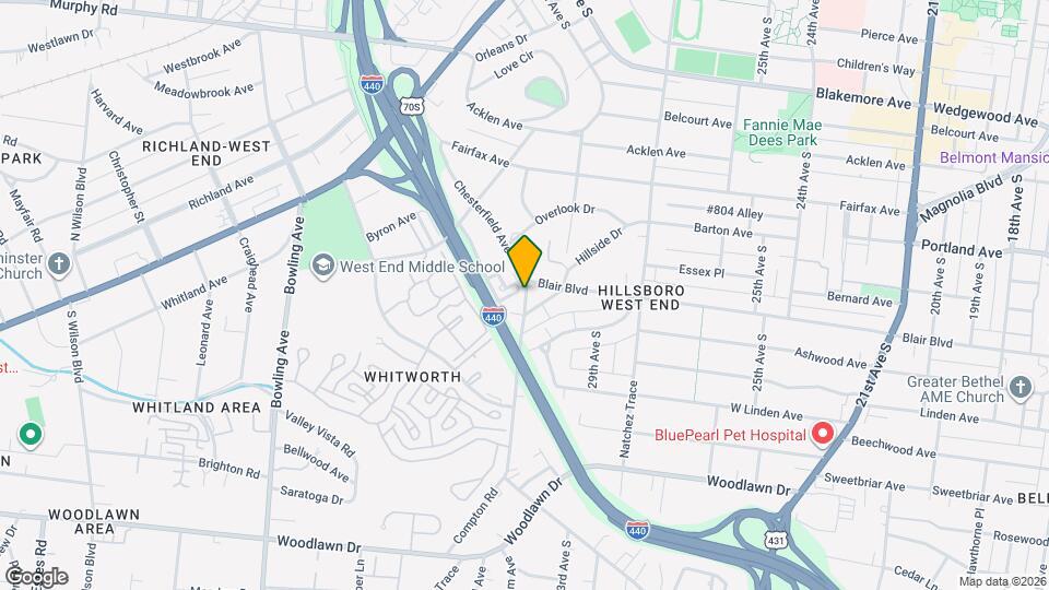 515 Chesterfield Ave Map and Location Details