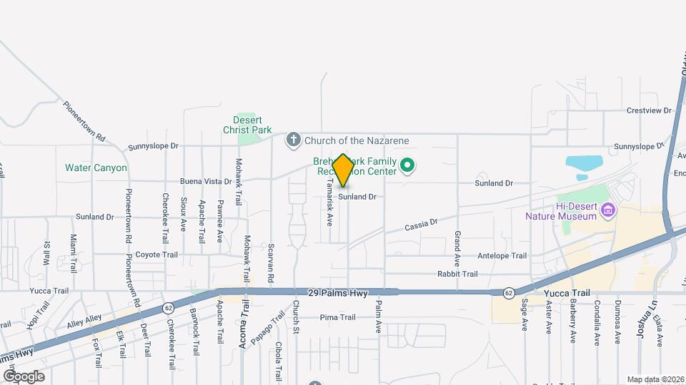 7028 Cholla Ave Map and Location Details