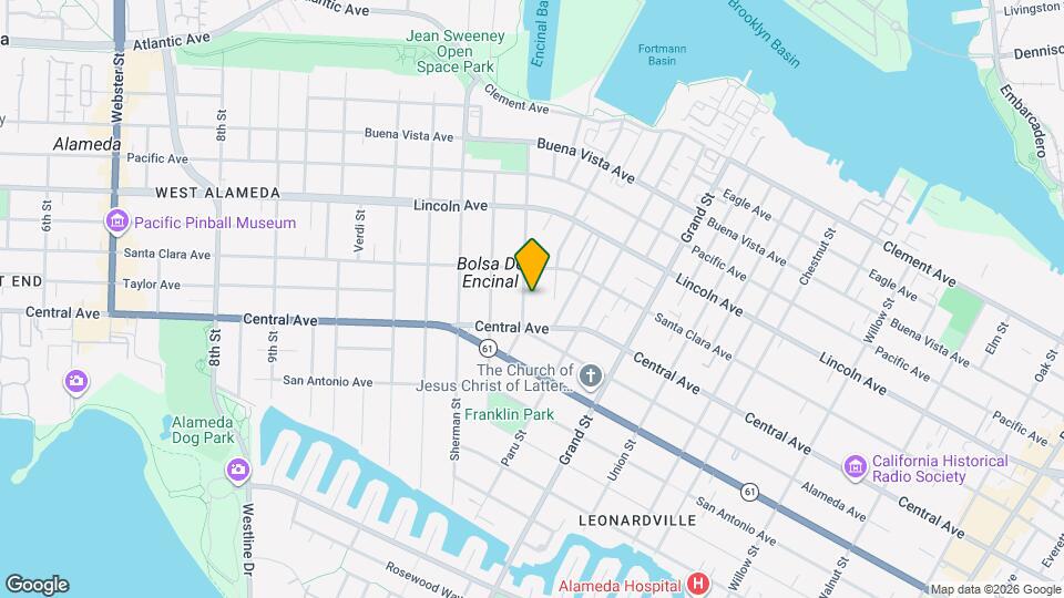 1428 Benton St Map and Location Details