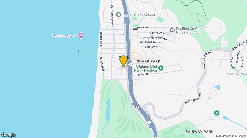168 Pacific Ave Mapa y Detalles de la Ubicación