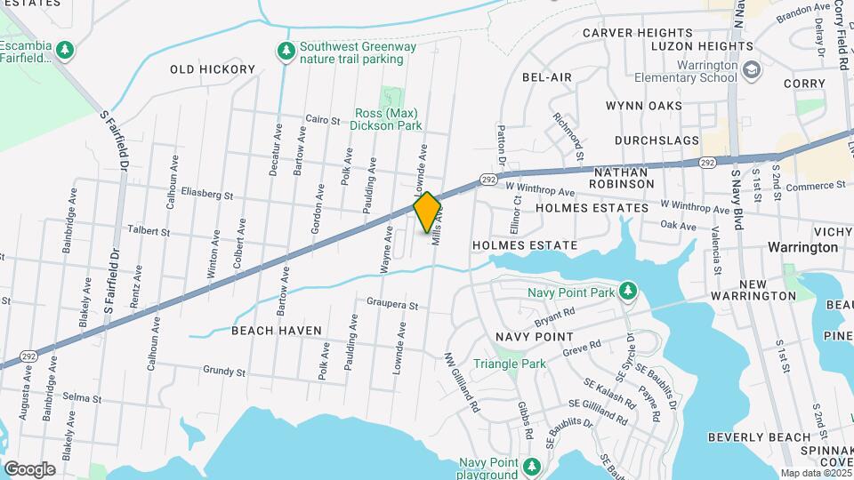 1308 Leeway Dr Map and Location Details