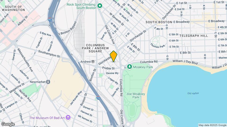 22 Vinton St, Unit 3 Map and Location Details