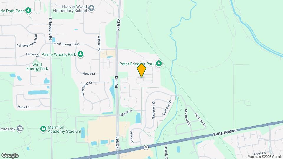1611 Bentz Way Map and Location Details