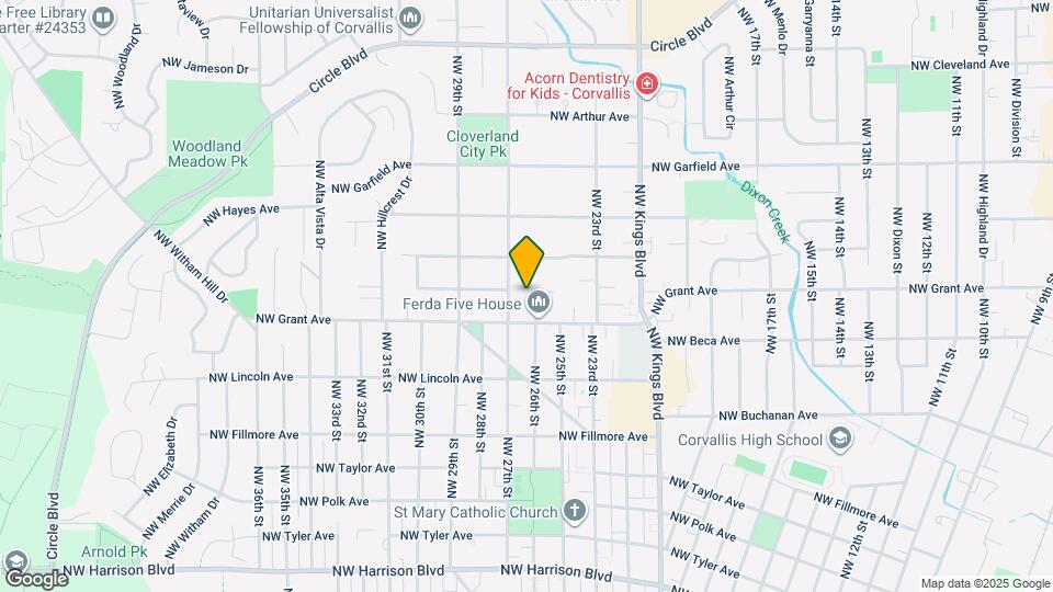 1240 NW 26th St Map and Location Details