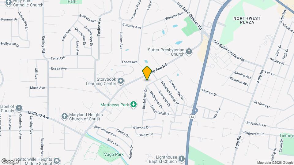 3291 Bristol Hall Dr Map and Location Details