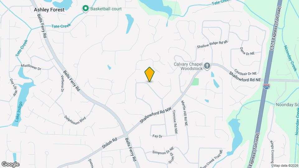 4741 N Springs Rd NW Map and Location Details