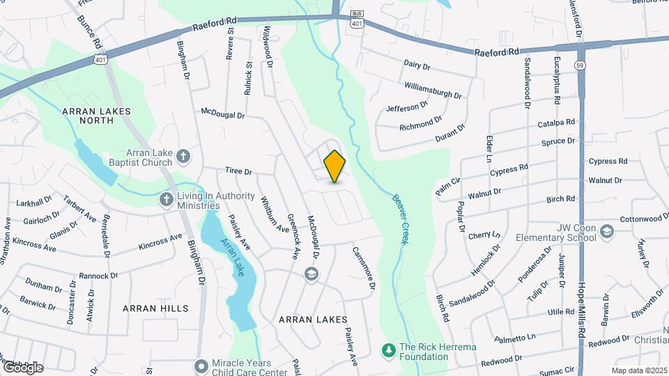 5900 Aftonshire Dr Map and Location Details