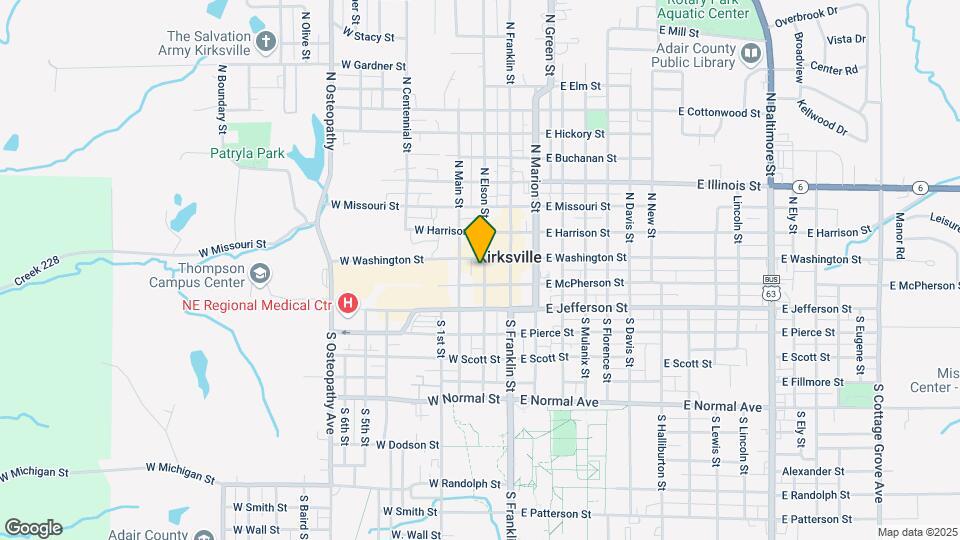 105 S Elson St, Unit 1 Map and Location Details