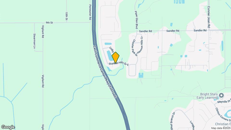 6664 Stanton Hills Ct Map and Location Details
