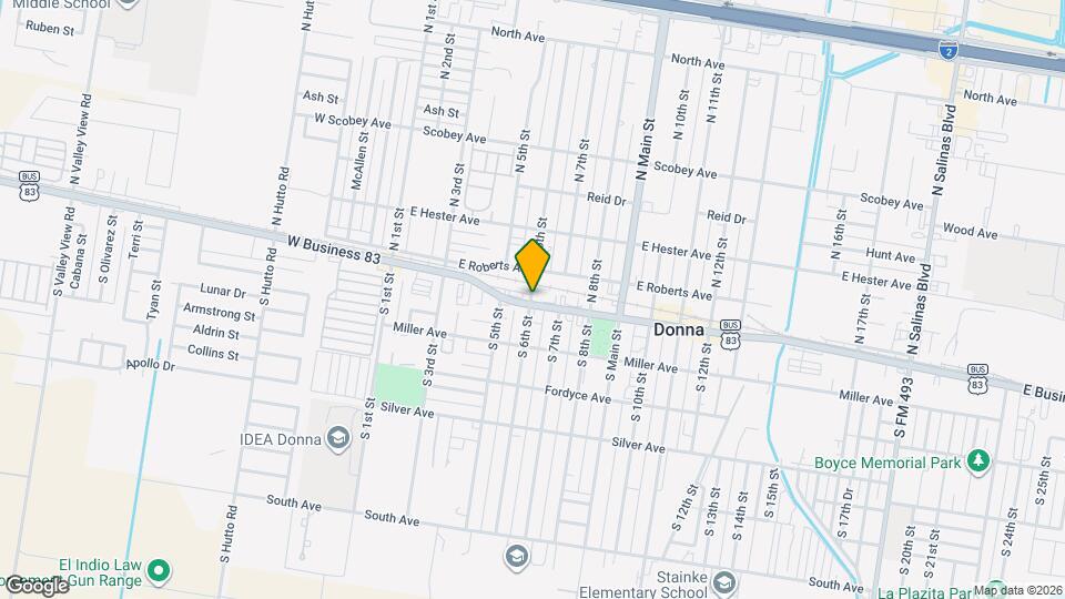 6 N 6th St Mapa y Detalles de la Ubicación