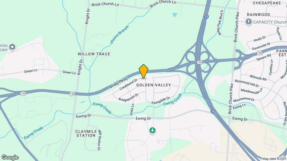 2803 Creekbend Dr Map and Location Details