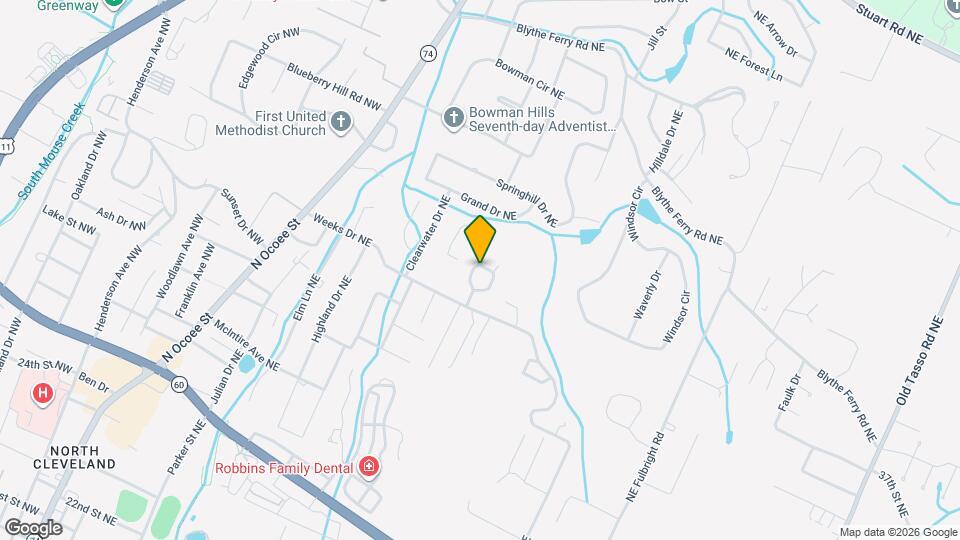 3321 Steeple Cir NE Map and Location Details