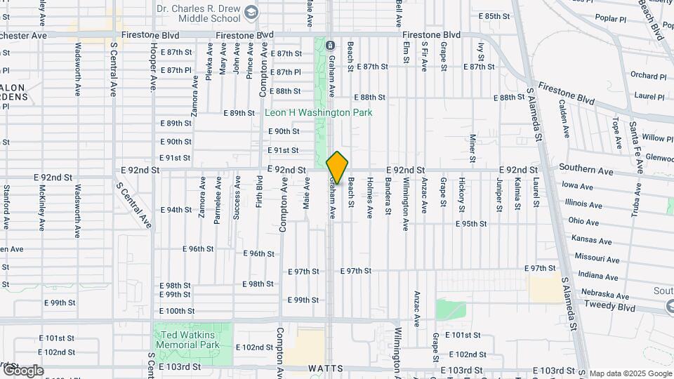9234 Graham Ave Map and Location Details