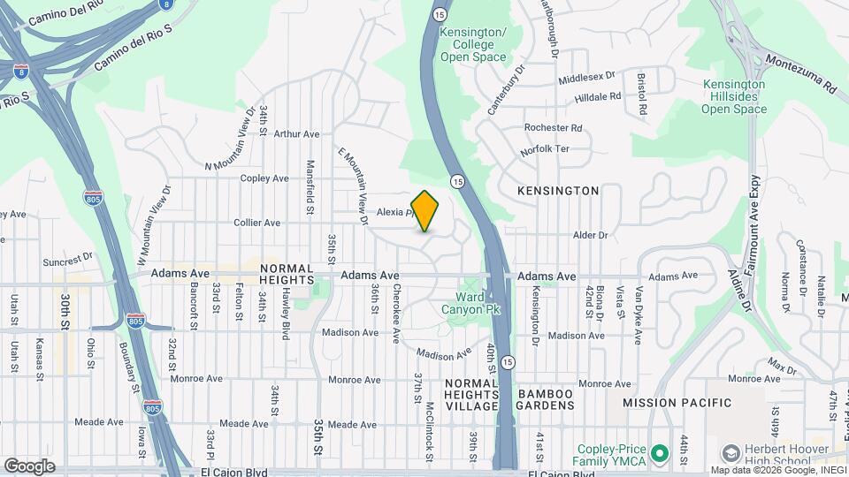 3820 Belmont Ave Map and Location Details