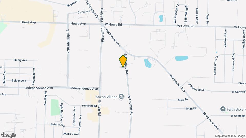 417-433 N Thomas Rd Mapa y Detalles de la Ubicación