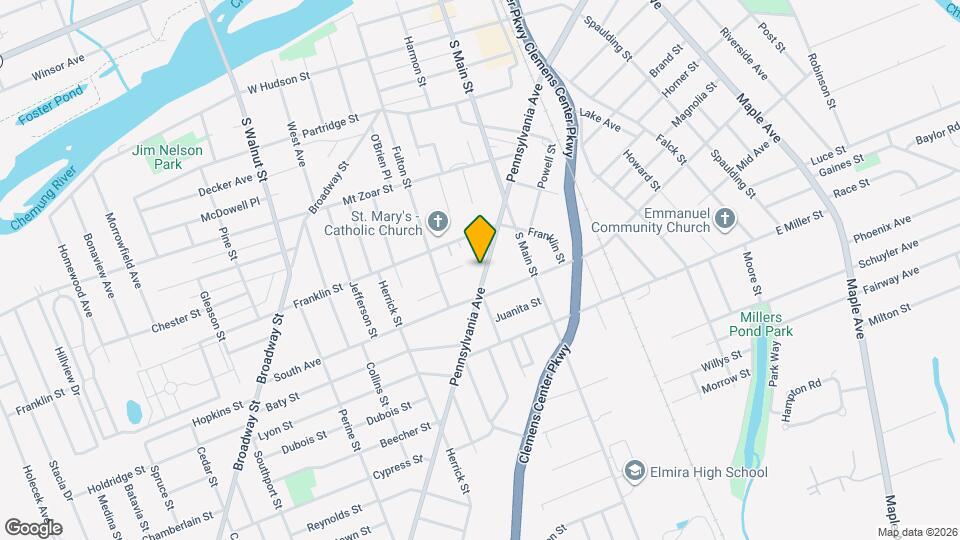 524 Pennsylvania Ave Map and Location Details