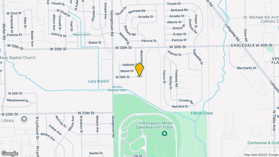 4413 W 28th St Map and Location Details