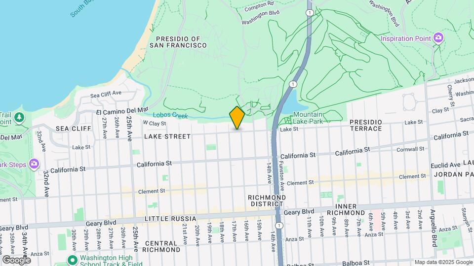 1535 Lake St Map and Location Details