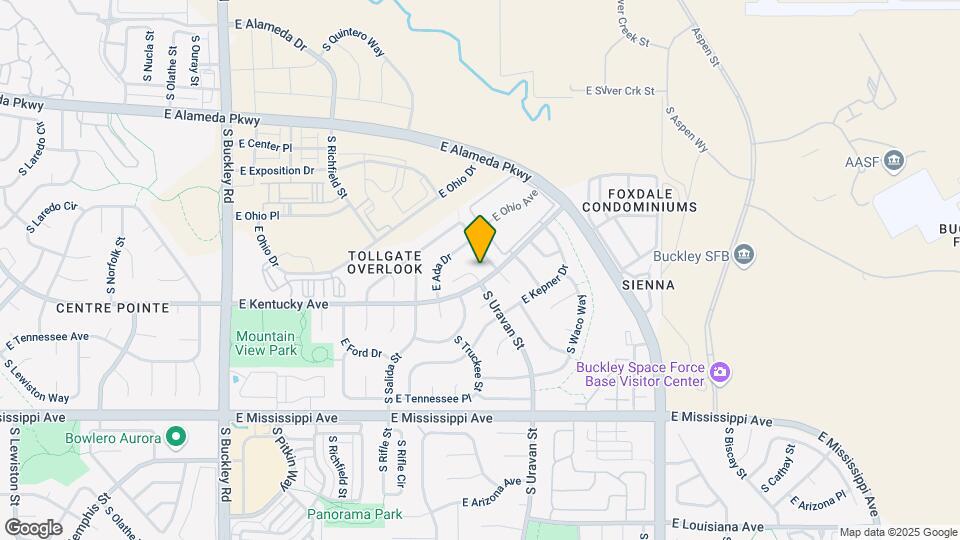 892 S Uravan Ct Map and Location Details