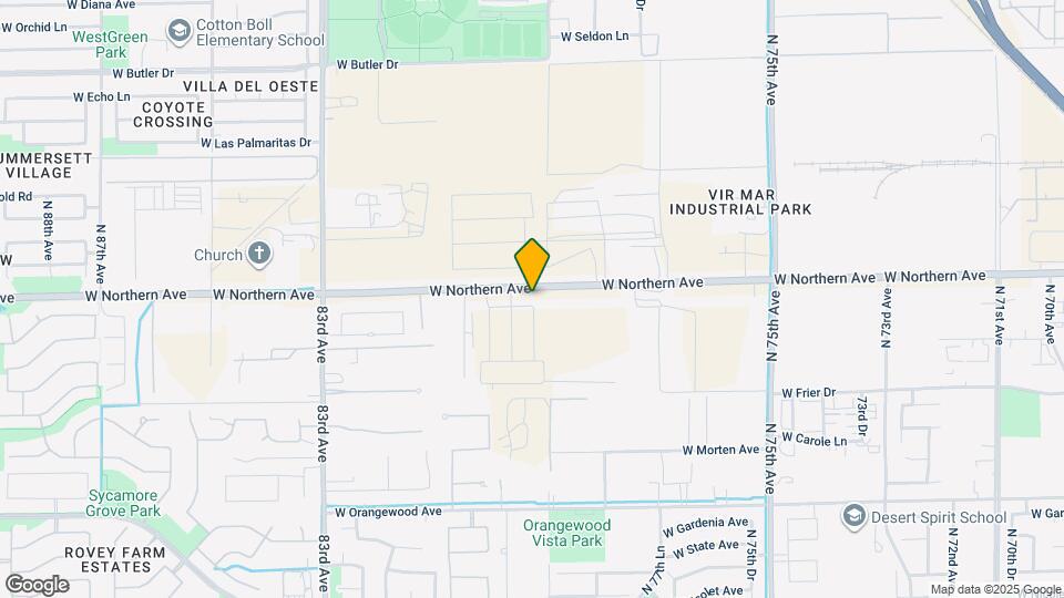 7916 W Sands Rd Map and Location Details
