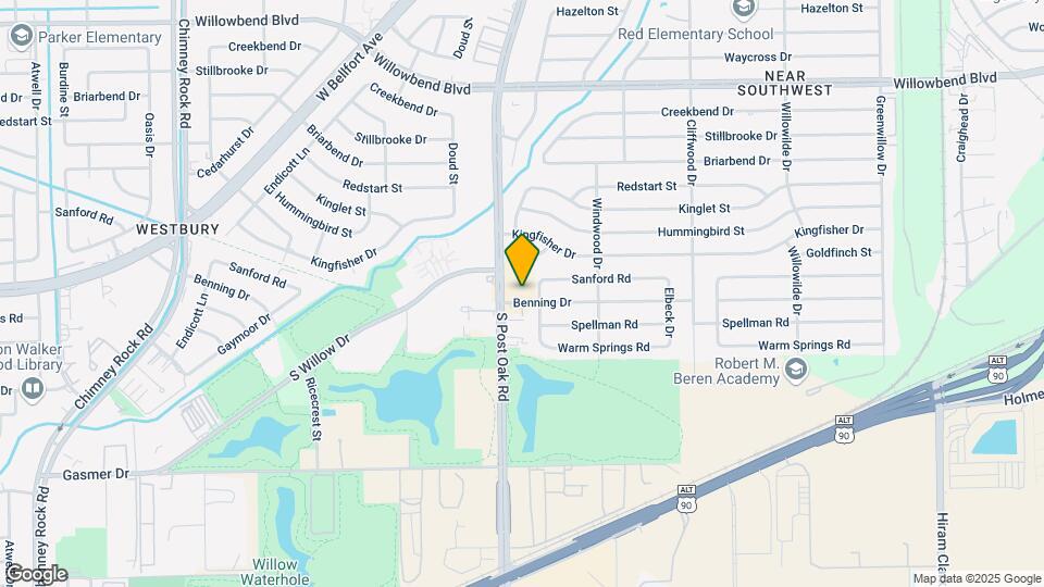 4853 Benning Dr Map and Location Details