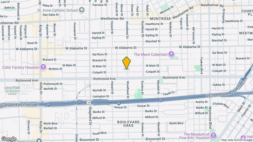 1804 Colquitt St Map and Location Details