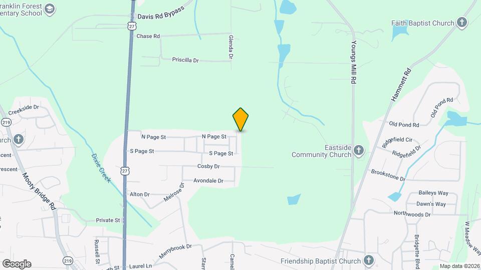 201 Stoney Creek Dr Map and Location Details