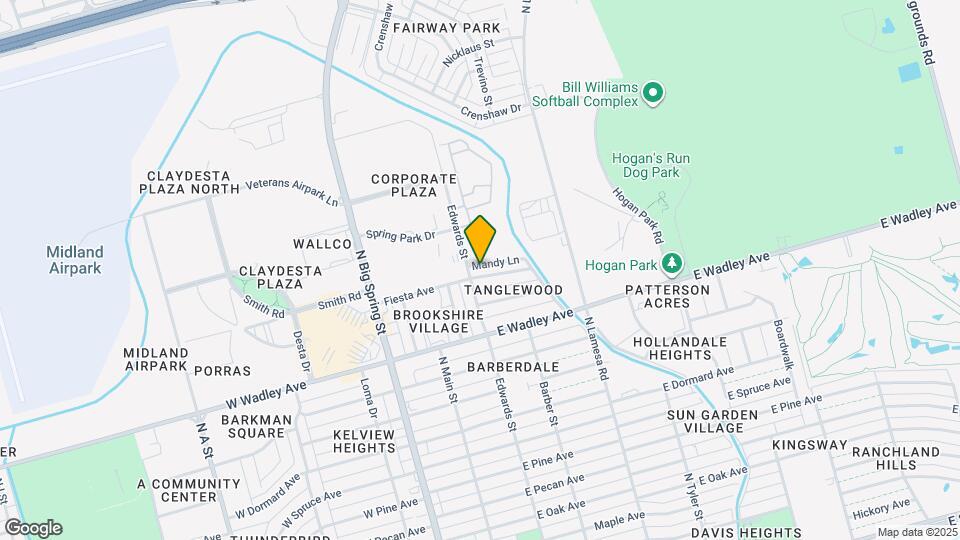 303 Fiesta Ave Map and Location Details