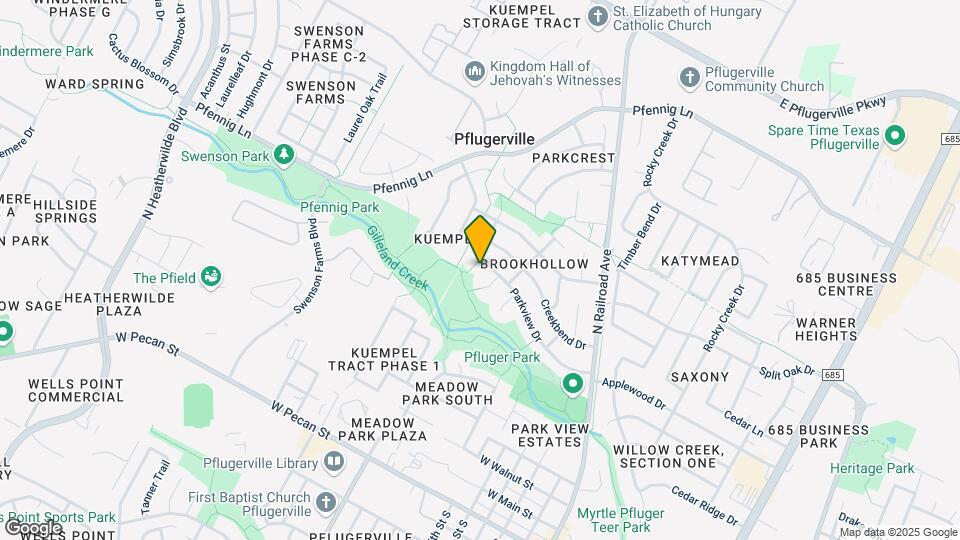 905 Parkview Dr Mapa y Detalles de la Ubicación