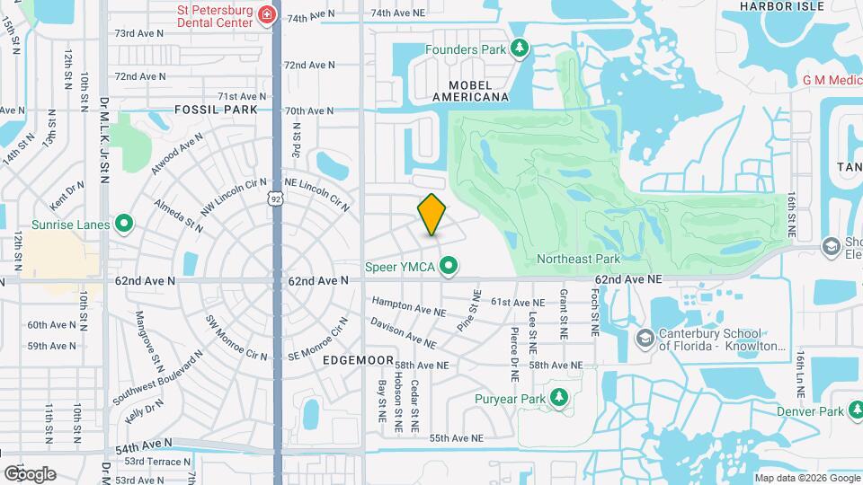 351 Davenport Ave NE Map and Location Details