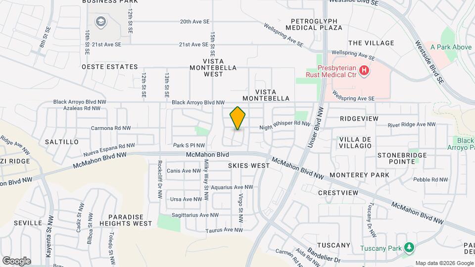 10912 Dream Weaver Dr NW Map and Location Details