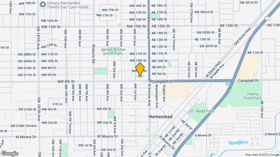 65 NW 8th St Map and Location Details